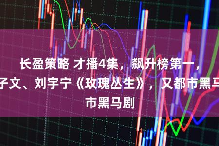 长盈策略 才播4集，飙升榜第一，王子文、刘宇宁《玫瑰丛生》，又都市黑马剧