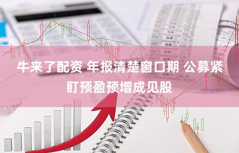 牛来了配资 年报清楚窗口期 公募紧盯预盈预增成见股