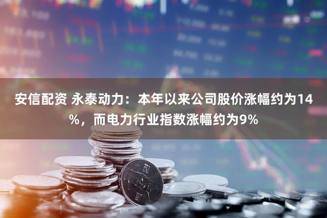 安信配资 永泰动力：本年以来公司股价涨幅约为14%，而电力行业指数涨幅约为9%