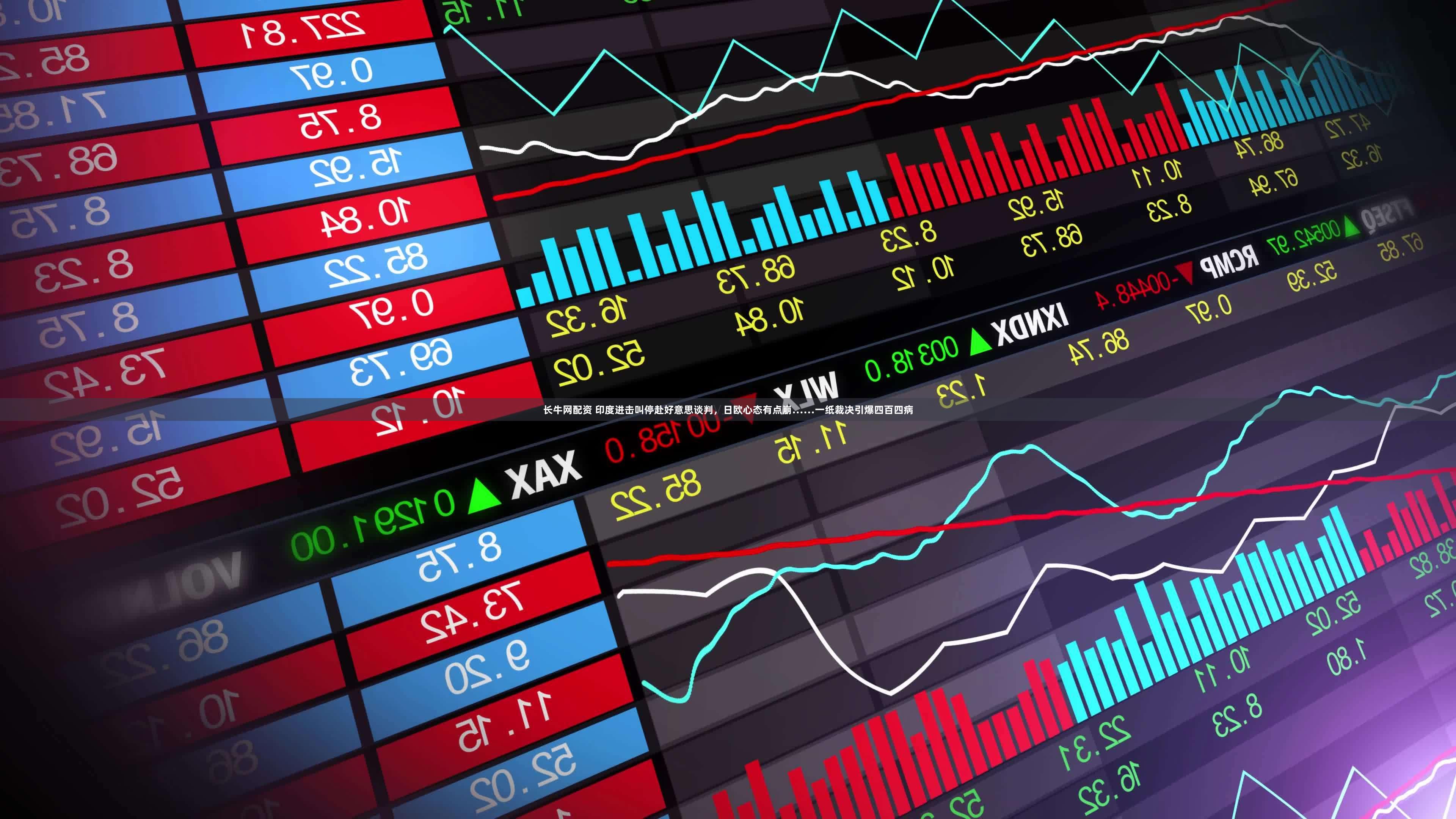 长牛网配资 印度进击叫停赴好意思谈判，日欧心态有点崩……一纸裁决引爆四百四病